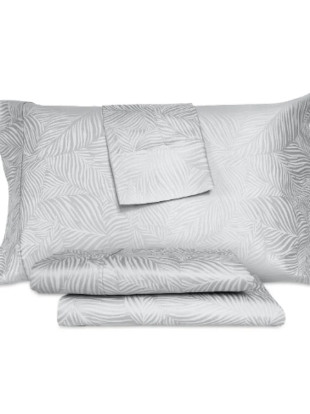 Art of the Weave Feather 1000 Thread Count Cotton Sateen Blend 4-Pc. Sheet Set,